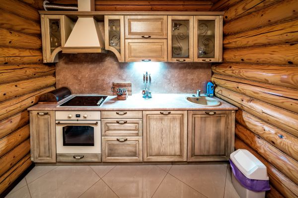 Rustic Cabinets Installation in Austin