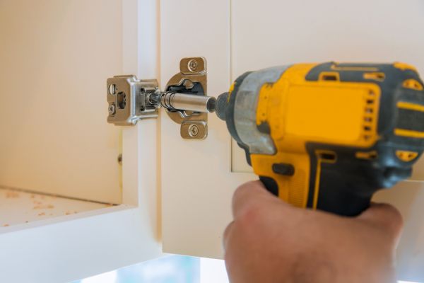 Cupboard Door Hinge Repair